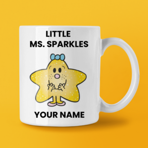 LITTLE MS. SPARKLES COFFEE MUG TEA CUP