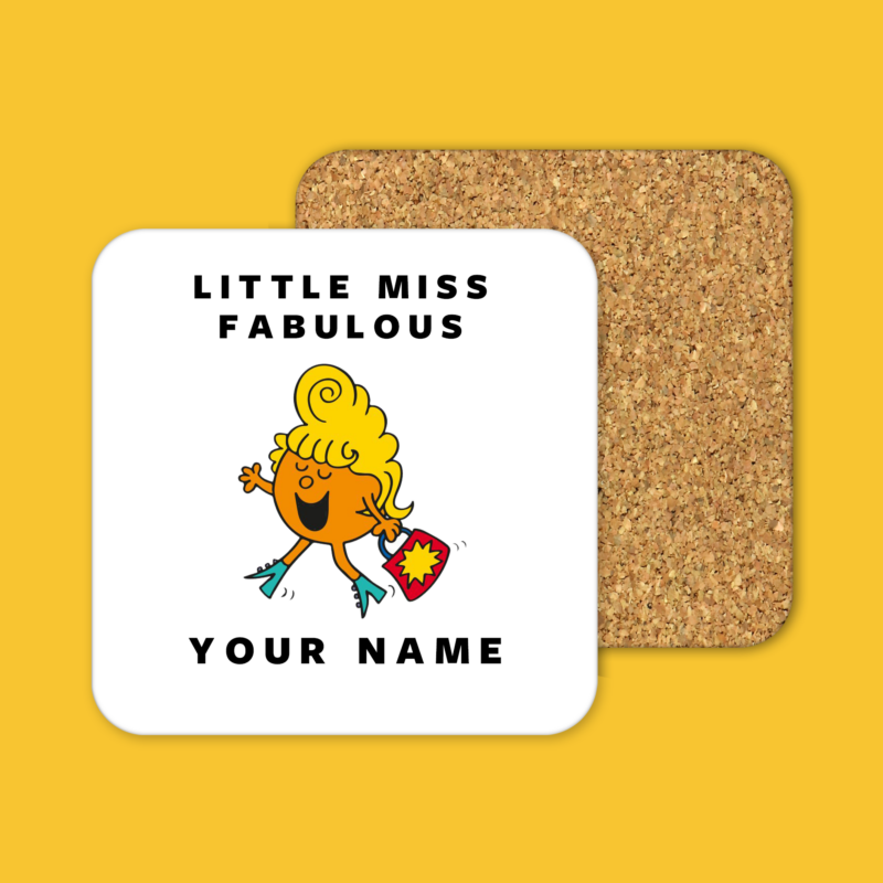 Little Miss Fabulous Coffee Tea Mug Coaster