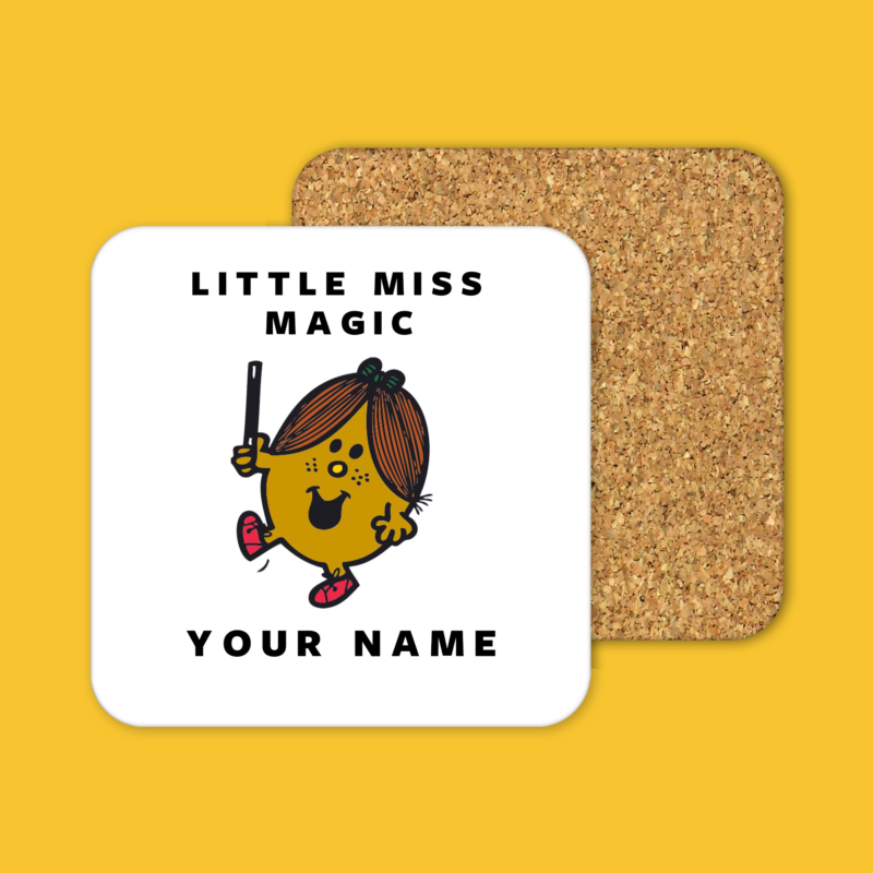 Little Miss Magic Tea Coffee Mug Coaster