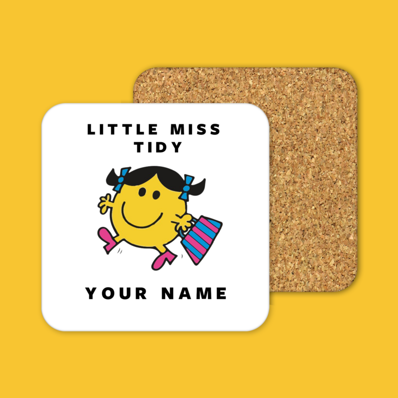 Little Miss Tidy Tea Coffee Mug Coaster