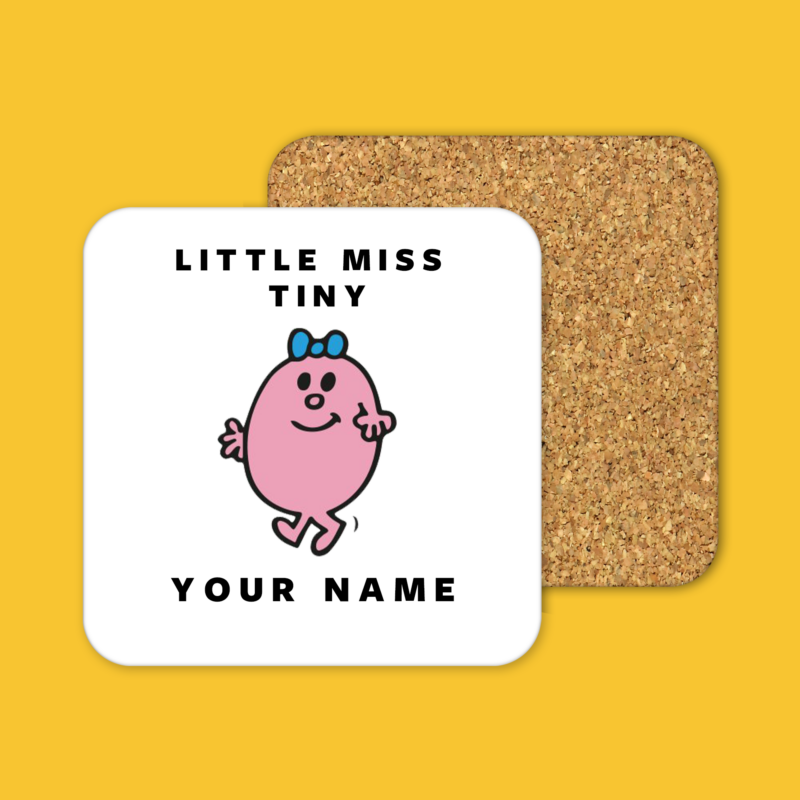 Little Miss Tiny Tea Coffee Mug Coaster