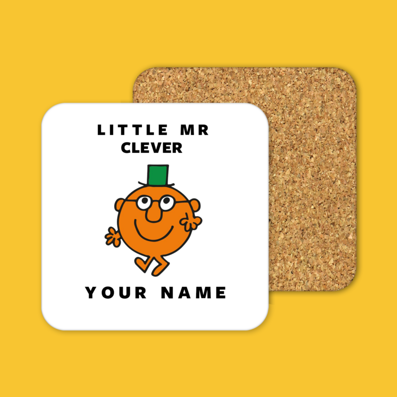 Little Mr. Clever Tea Coffee Mug Coaster