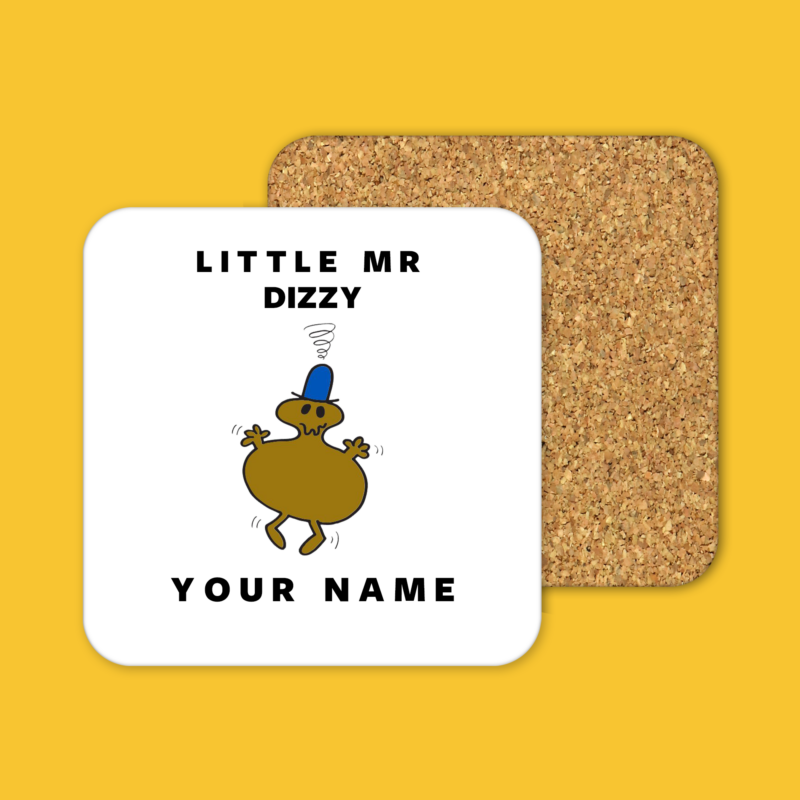 Little Mr. Dizzy Tea Coffee Mug Coaster