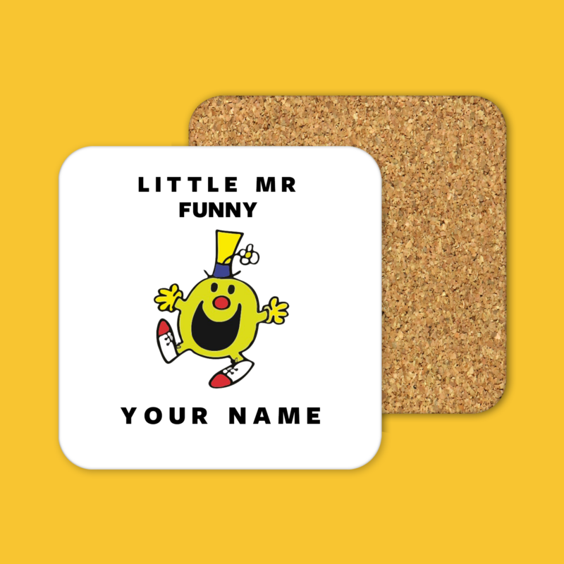 Little Mr. Funny Tea Coffee Mug Coaster