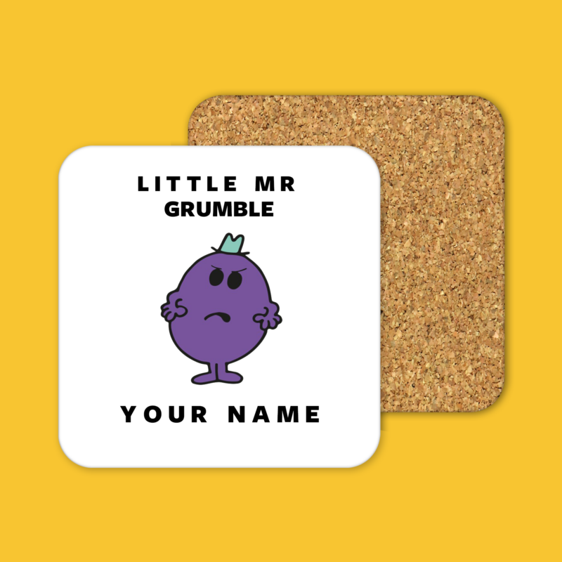 Little Mr. Grumble Tea Coffee Mug Coaster