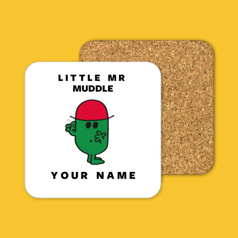 Little Mr. Muddle Tea Coffee Mug Coaster