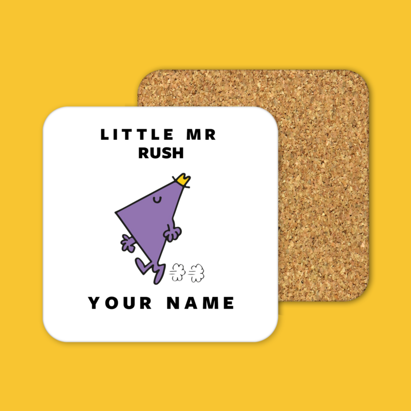 Little Mr. Rush Coffee Tea Mug Coaster