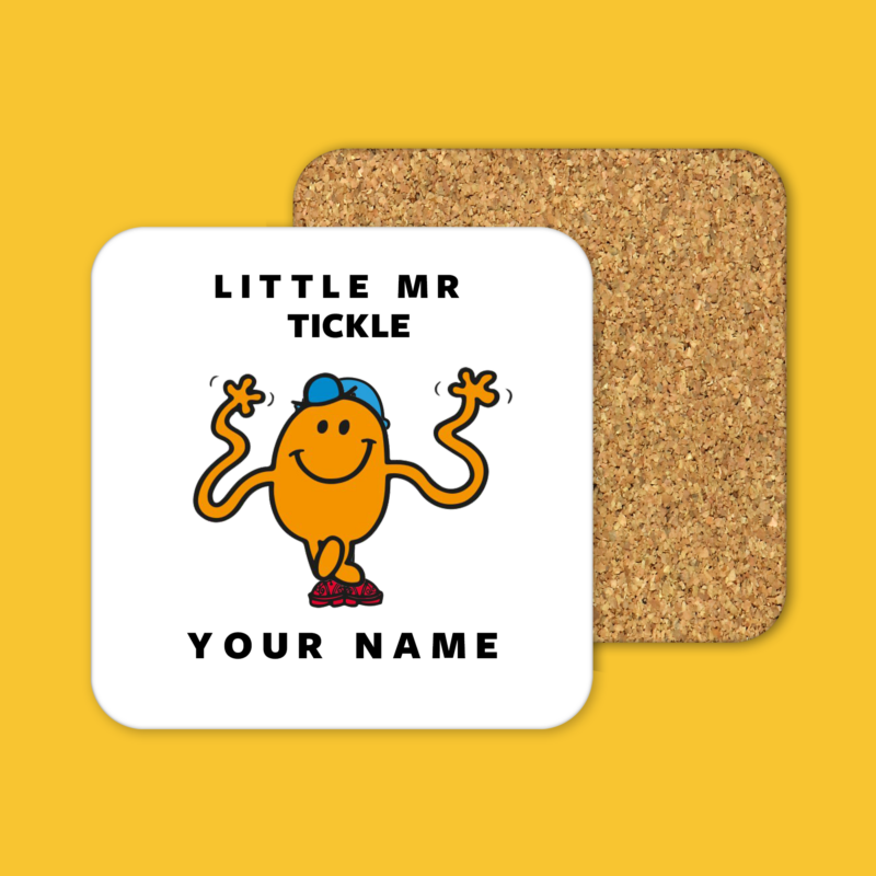 Little Mr. Tickle Coffee Tea Mug Coaster