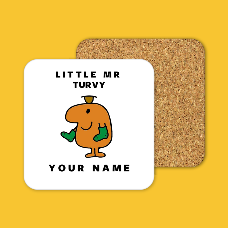 Little Mr. Turvy Tea Coffee Mug Coaster